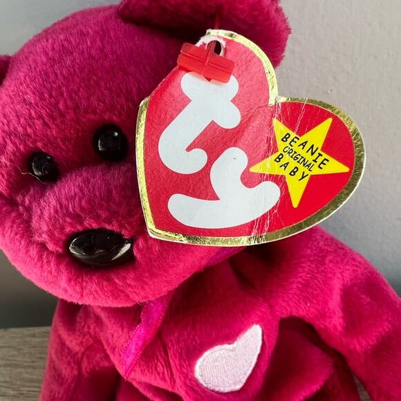 TY Beanie Baby Valentina Bear - Picture 3 of 5